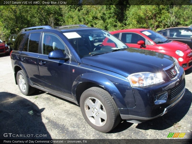 Deep Blue / Gray 2007 Saturn VUE V6 AWD