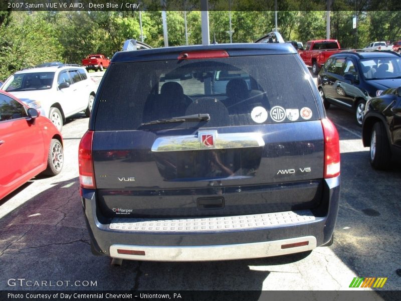 Deep Blue / Gray 2007 Saturn VUE V6 AWD