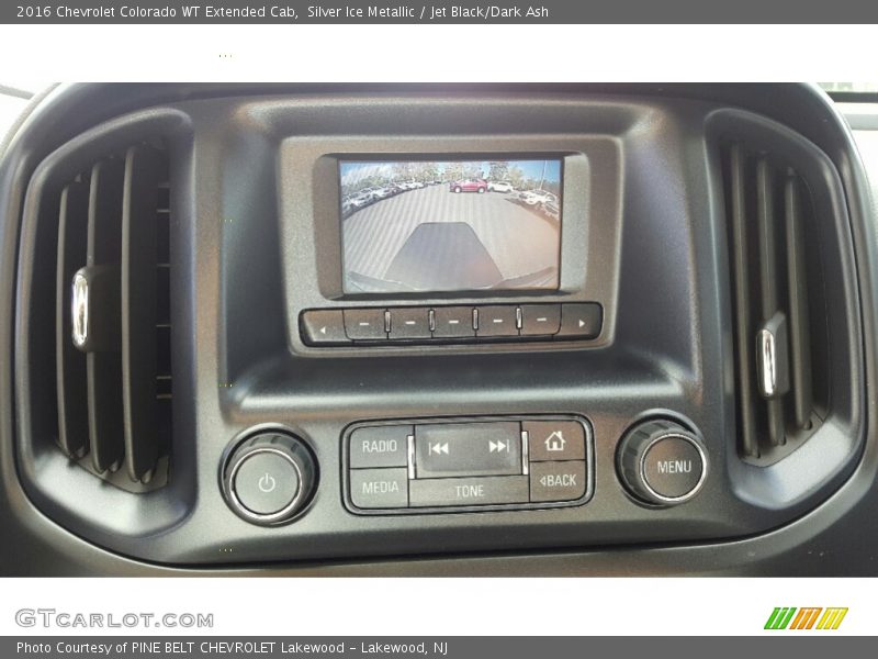 Silver Ice Metallic / Jet Black/Dark Ash 2016 Chevrolet Colorado WT Extended Cab