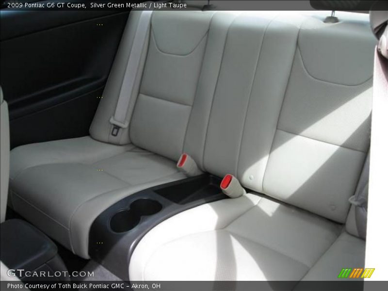 Silver Green Metallic / Light Taupe 2009 Pontiac G6 GT Coupe