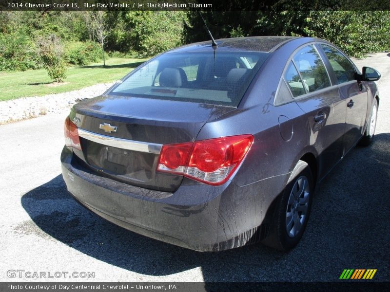 Blue Ray Metallic / Jet Black/Medium Titanium 2014 Chevrolet Cruze LS