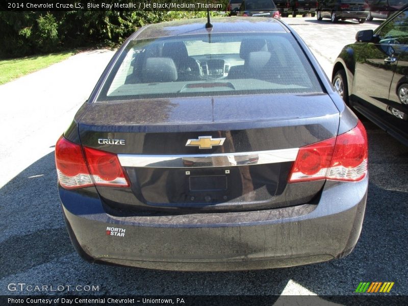 Blue Ray Metallic / Jet Black/Medium Titanium 2014 Chevrolet Cruze LS