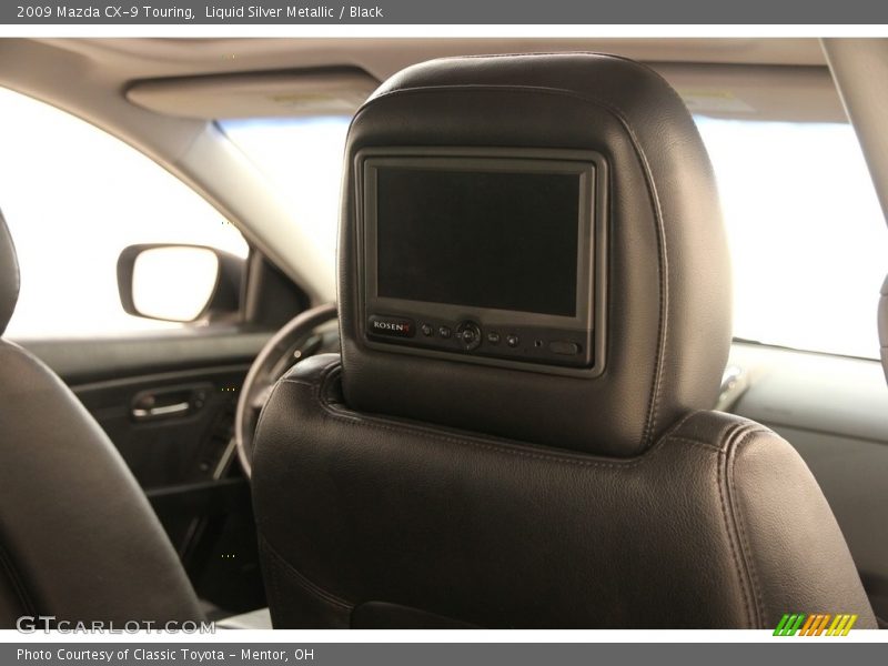 Liquid Silver Metallic / Black 2009 Mazda CX-9 Touring