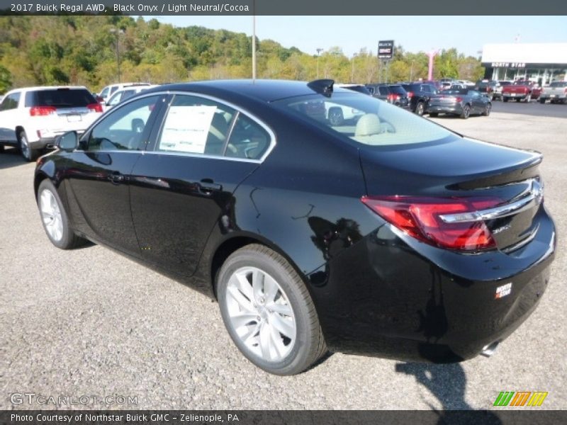 Black Onyx / Light Neutral/Cocoa 2017 Buick Regal AWD