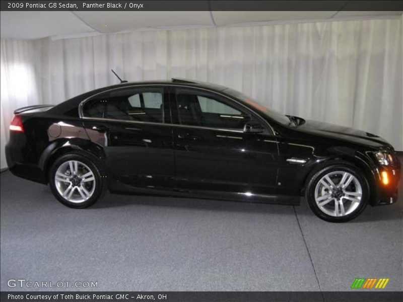 Panther Black / Onyx 2009 Pontiac G8 Sedan