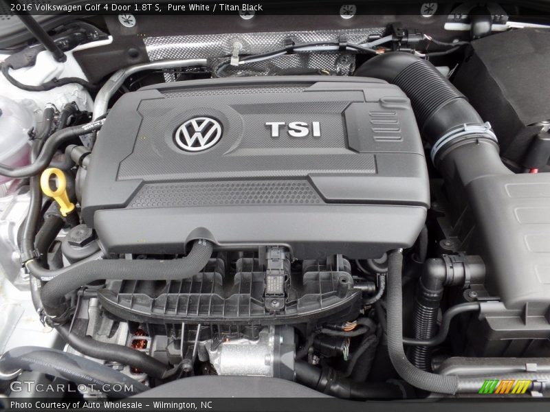  2016 Golf 4 Door 1.8T S Engine - 1.8 Liter Turbocharged TSI DOHC 16-Valve 4 Cylinder