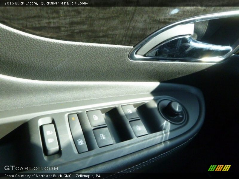 Quicksilver Metallic / Ebony 2016 Buick Encore