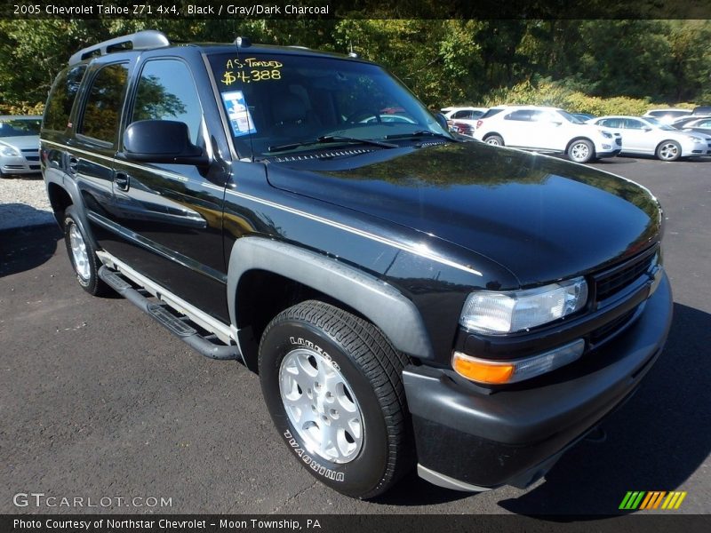 Black / Gray/Dark Charcoal 2005 Chevrolet Tahoe Z71 4x4