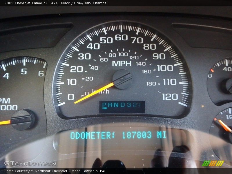 Black / Gray/Dark Charcoal 2005 Chevrolet Tahoe Z71 4x4