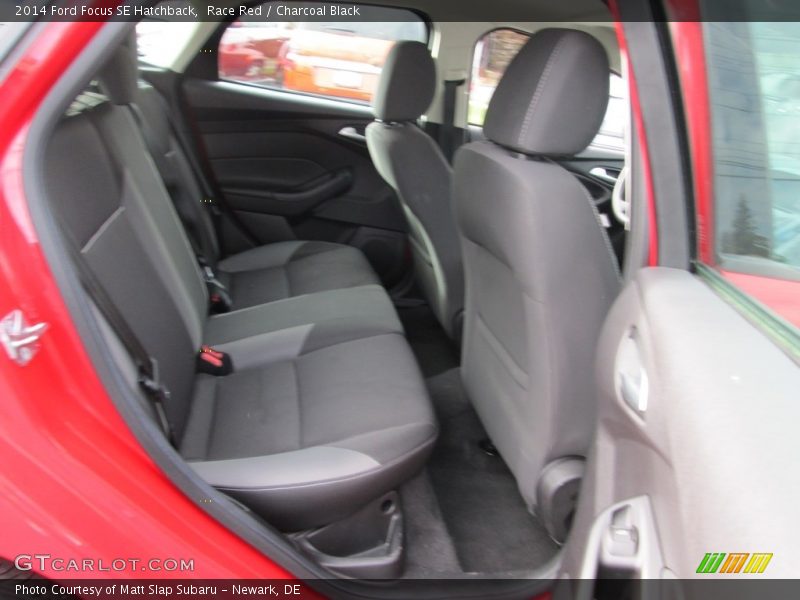 Race Red / Charcoal Black 2014 Ford Focus SE Hatchback