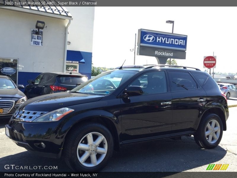 Super Black / Charcoal 2005 Nissan Murano SE AWD