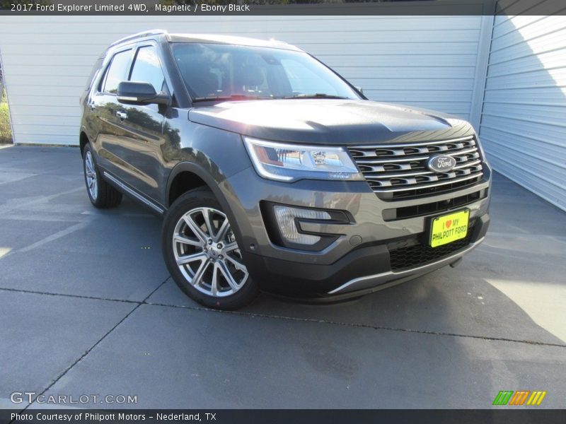 Magnetic / Ebony Black 2017 Ford Explorer Limited 4WD