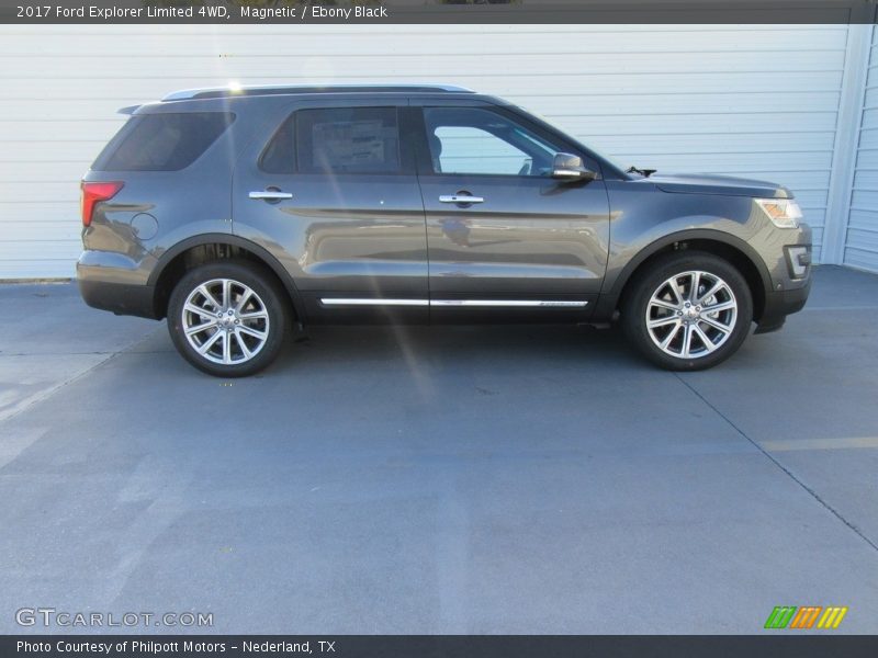 Magnetic / Ebony Black 2017 Ford Explorer Limited 4WD