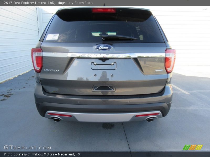 Magnetic / Ebony Black 2017 Ford Explorer Limited 4WD
