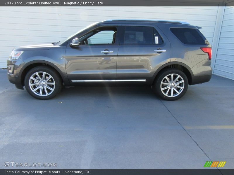 Magnetic / Ebony Black 2017 Ford Explorer Limited 4WD