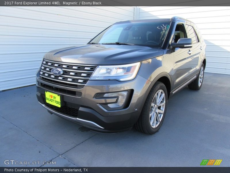 Magnetic / Ebony Black 2017 Ford Explorer Limited 4WD