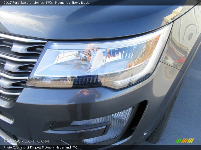 Magnetic / Ebony Black 2017 Ford Explorer Limited 4WD