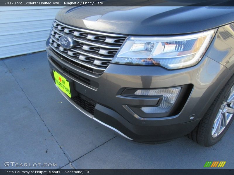 Magnetic / Ebony Black 2017 Ford Explorer Limited 4WD