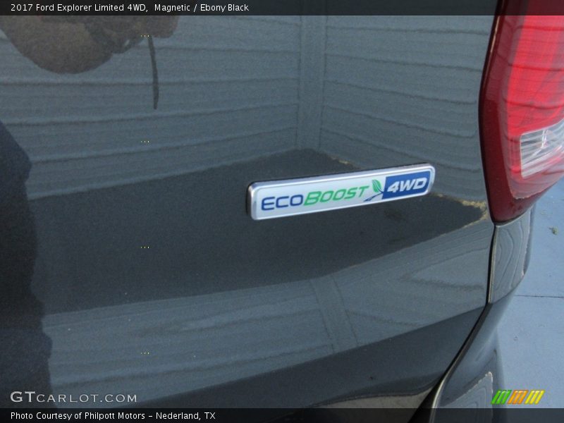 Magnetic / Ebony Black 2017 Ford Explorer Limited 4WD