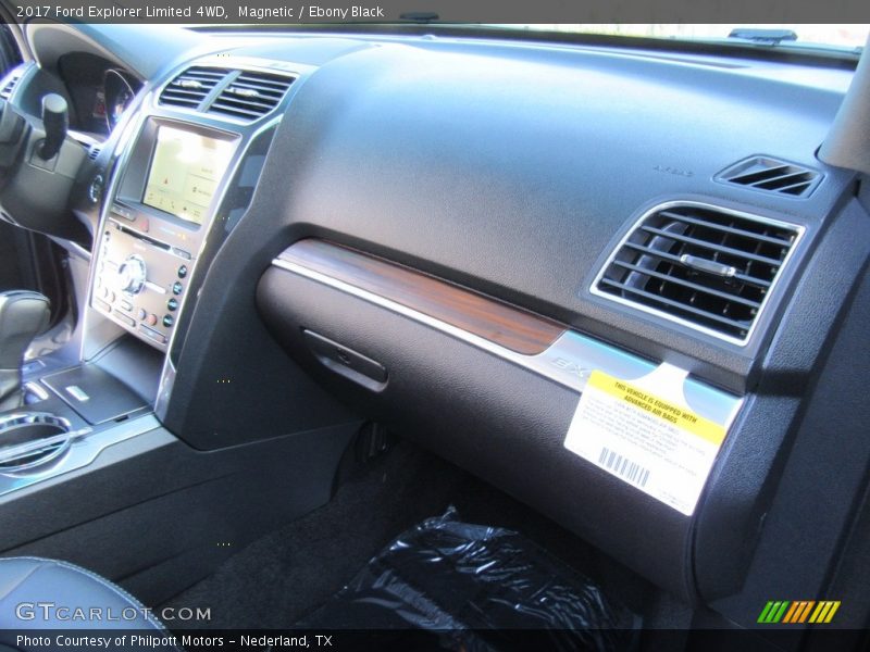 Magnetic / Ebony Black 2017 Ford Explorer Limited 4WD