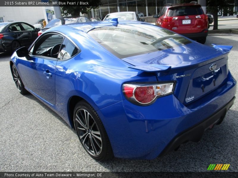 WR Blue Pearl / Black 2015 Subaru BRZ Limited