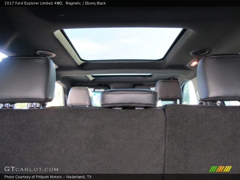 Magnetic / Ebony Black 2017 Ford Explorer Limited 4WD