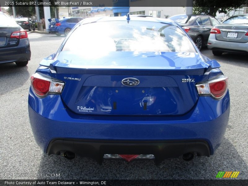 WR Blue Pearl / Black 2015 Subaru BRZ Limited