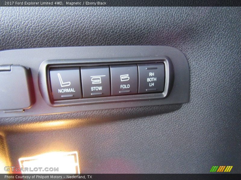 Magnetic / Ebony Black 2017 Ford Explorer Limited 4WD