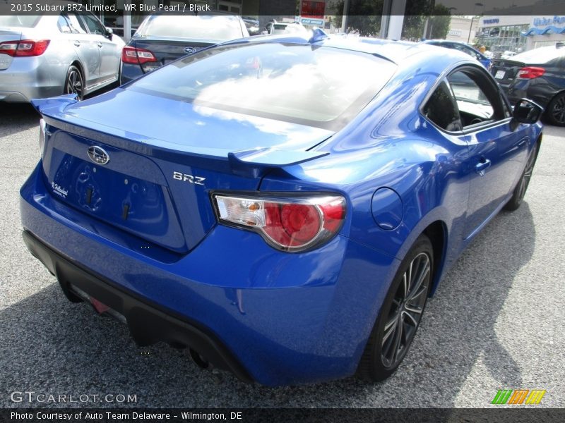 WR Blue Pearl / Black 2015 Subaru BRZ Limited