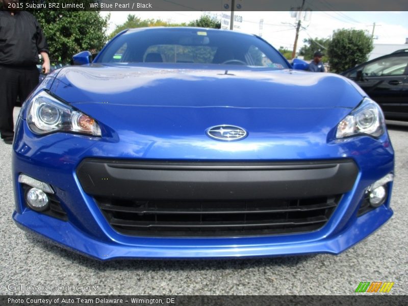 WR Blue Pearl / Black 2015 Subaru BRZ Limited