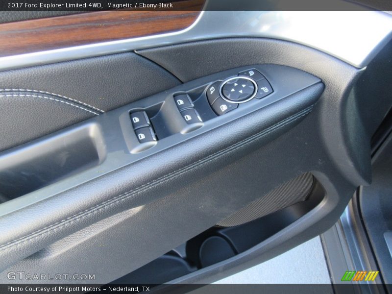 Magnetic / Ebony Black 2017 Ford Explorer Limited 4WD