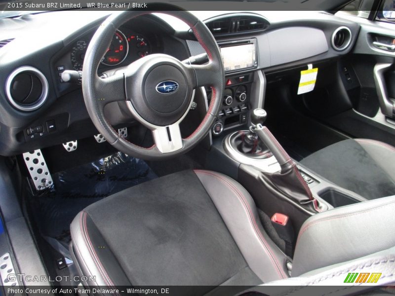  2015 BRZ Limited Black Interior