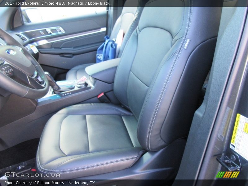 Magnetic / Ebony Black 2017 Ford Explorer Limited 4WD