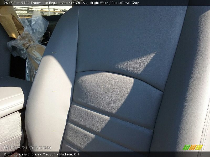 Bright White / Black/Diesel Gray 2017 Ram 5500 Tradesman Regular Cab 4x4 Chassis