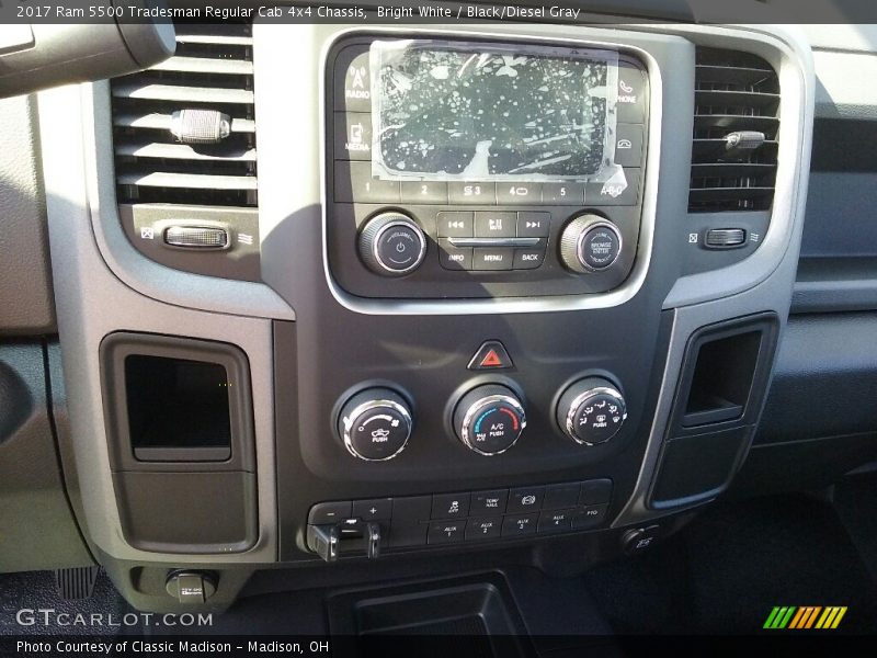 Controls of 2017 5500 Tradesman Regular Cab 4x4 Chassis