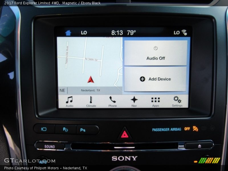Magnetic / Ebony Black 2017 Ford Explorer Limited 4WD