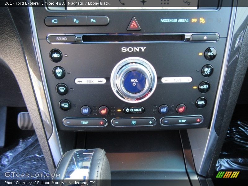 Magnetic / Ebony Black 2017 Ford Explorer Limited 4WD