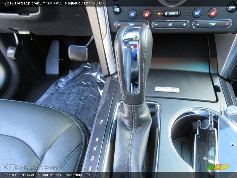 Magnetic / Ebony Black 2017 Ford Explorer Limited 4WD