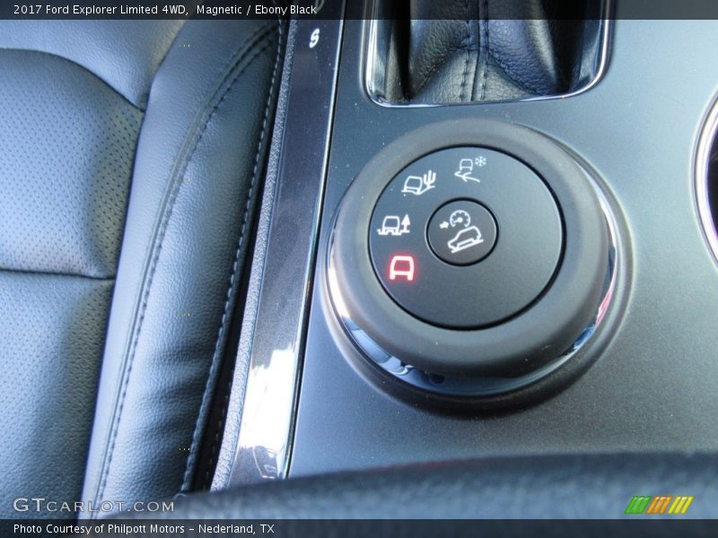 Magnetic / Ebony Black 2017 Ford Explorer Limited 4WD