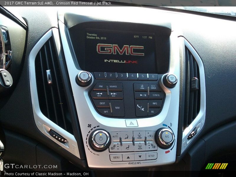 Crimson Red Tintcoat / Jet Black 2017 GMC Terrain SLE AWD