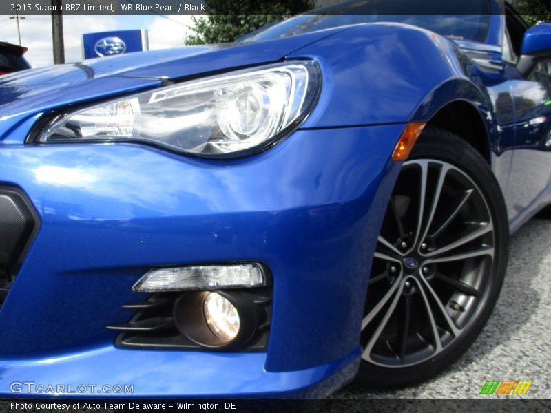 WR Blue Pearl / Black 2015 Subaru BRZ Limited