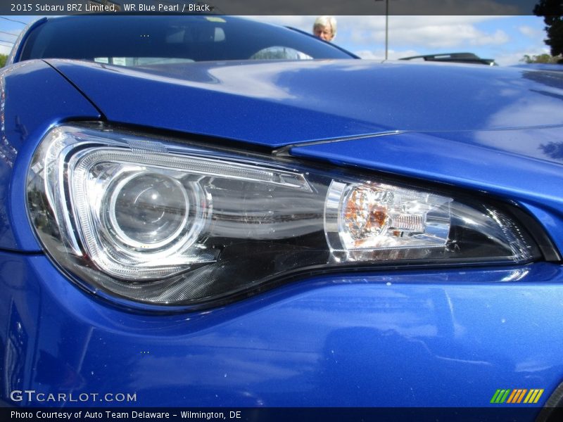 WR Blue Pearl / Black 2015 Subaru BRZ Limited