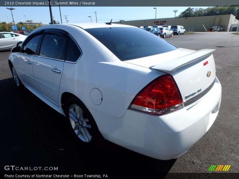 Summit White / Neutral 2010 Chevrolet Impala LTZ