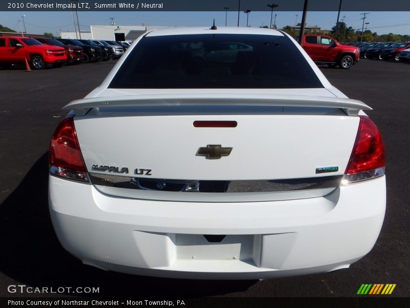 Summit White / Neutral 2010 Chevrolet Impala LTZ