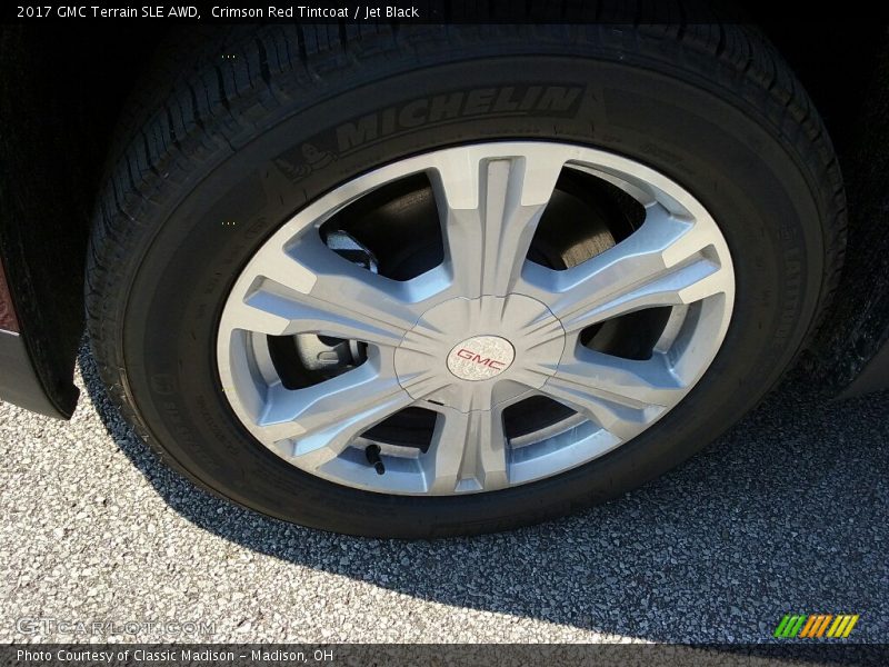 Crimson Red Tintcoat / Jet Black 2017 GMC Terrain SLE AWD