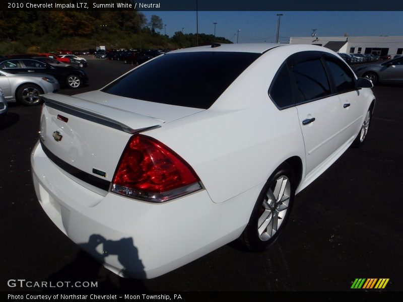 Summit White / Neutral 2010 Chevrolet Impala LTZ