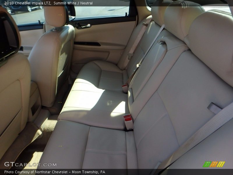 Summit White / Neutral 2010 Chevrolet Impala LTZ
