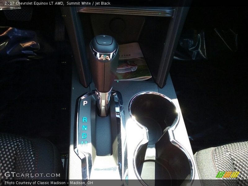 Summit White / Jet Black 2017 Chevrolet Equinox LT AWD