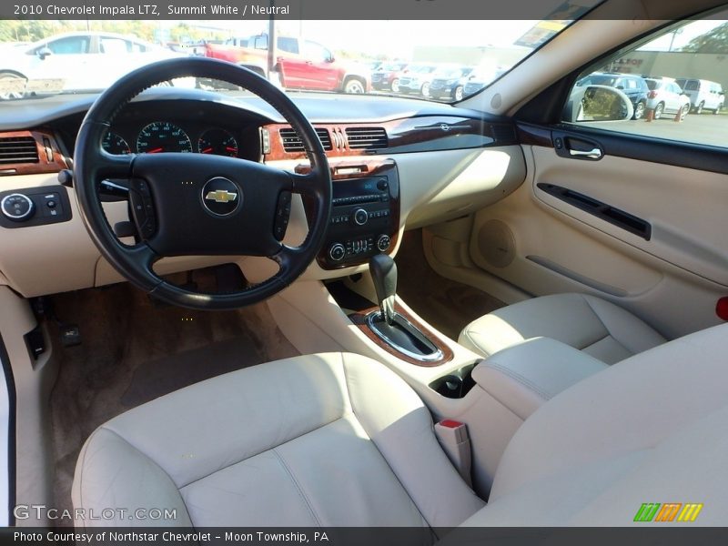 Summit White / Neutral 2010 Chevrolet Impala LTZ