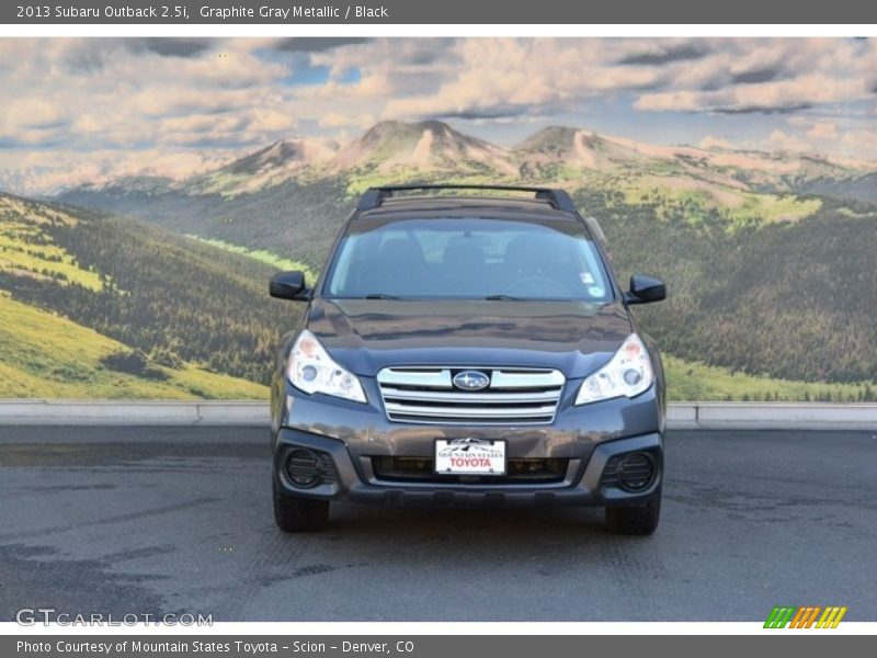 Graphite Gray Metallic / Black 2013 Subaru Outback 2.5i